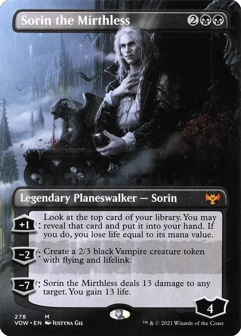 Sorin the Mirthless — Innistrad: Crimson Vow
