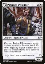 Panicked Bystander // Cackling Culprit — Innistrad: Crimson Vow