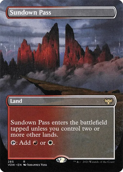 Sundown Pass — Innistrad: Crimson Vow