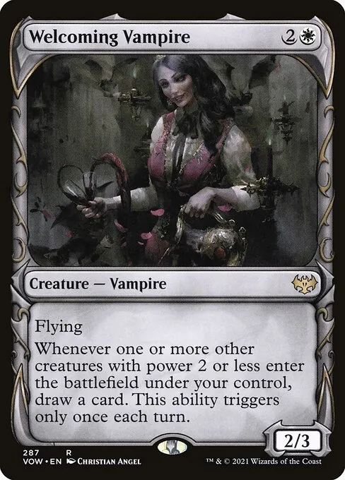 Welcoming Vampire — Innistrad: Crimson Vow