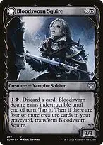 Bloodsworn Squire // Bloodsworn Knight — Innistrad: Crimson Vow