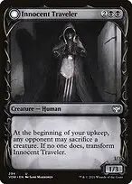 Innocent Traveler // Malicious Invader — Innistrad: Crimson Vow