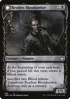 Restless Bloodseeker // Bloodsoaked Reveler — Innistrad: Crimson Vow