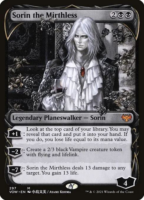 Sorin the Mirthless — Innistrad: Crimson Vow