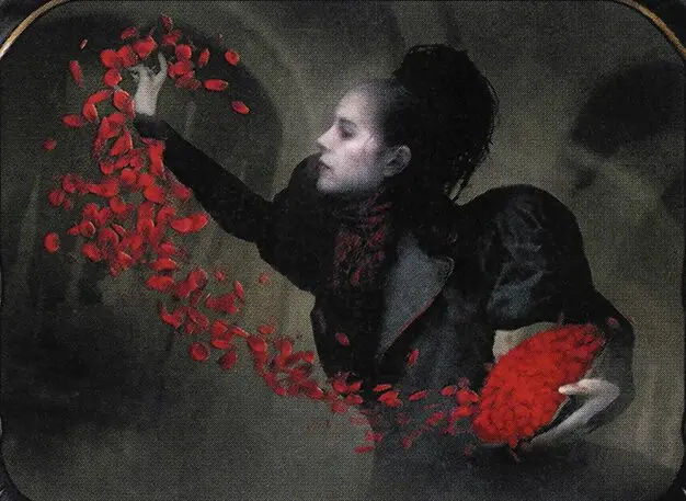 Art detail — Voldaren Bloodcaster // Bloodbat Summoner