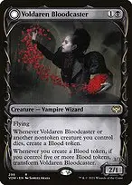 Voldaren Bloodcaster // Bloodbat Summoner — Innistrad: Crimson Vow