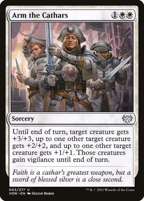 Arm the Cathars — Innistrad: Crimson Vow