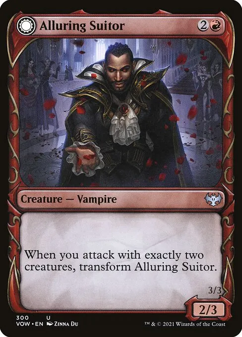 Alluring Suitor // Deadly Dancer — Innistrad: Crimson Vow