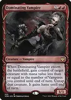 Dominating Vampire — Innistrad: Crimson Vow