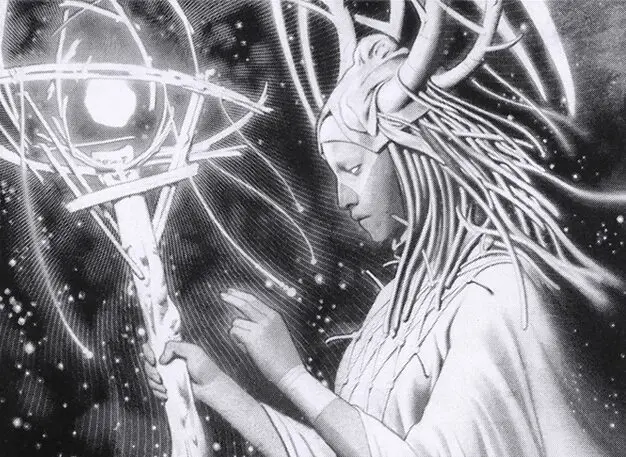 Art detail — Katilda, Dawnhart Martyr // Katilda's Rising Dawn