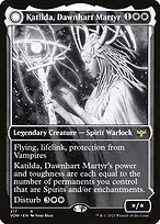 Katilda, Dawnhart Martyr // Katilda's Rising Dawn — Innistrad: Crimson Vow