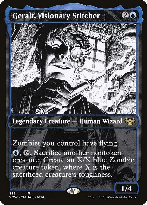 Geralf, Visionary Stitcher — Innistrad: Crimson Vow