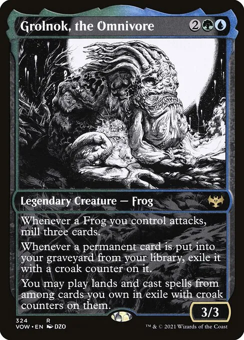 Grolnok, the Omnivore — Innistrad: Crimson Vow