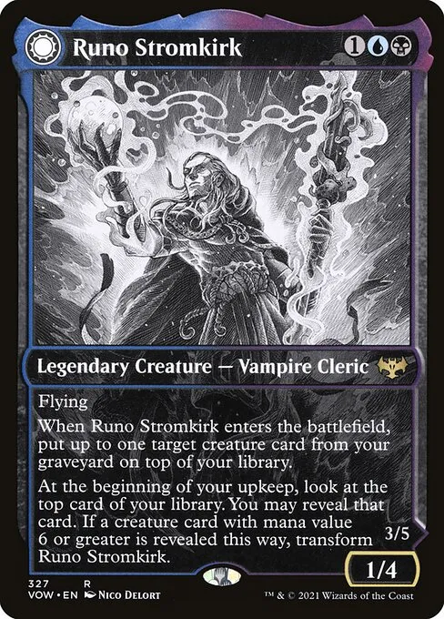 Runo Stromkirk // Krothuss, Lord of the Deep — Innistrad: Crimson Vow