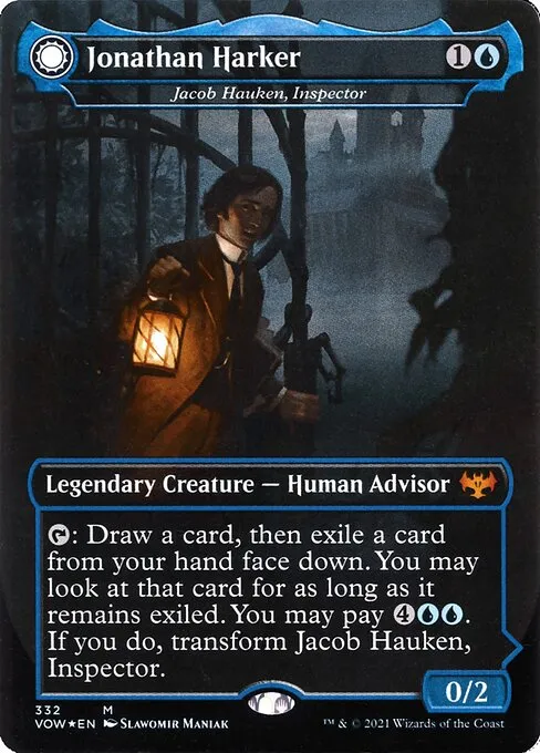 Jacob Hauken, Inspector // Hauken's Insight — Innistrad: Crimson Vow