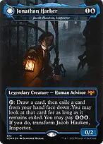 Jacob Hauken, Inspector // Hauken's Insight — Innistrad: Crimson Vow