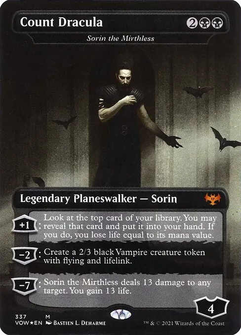 Sorin the Mirthless — Innistrad: Crimson Vow