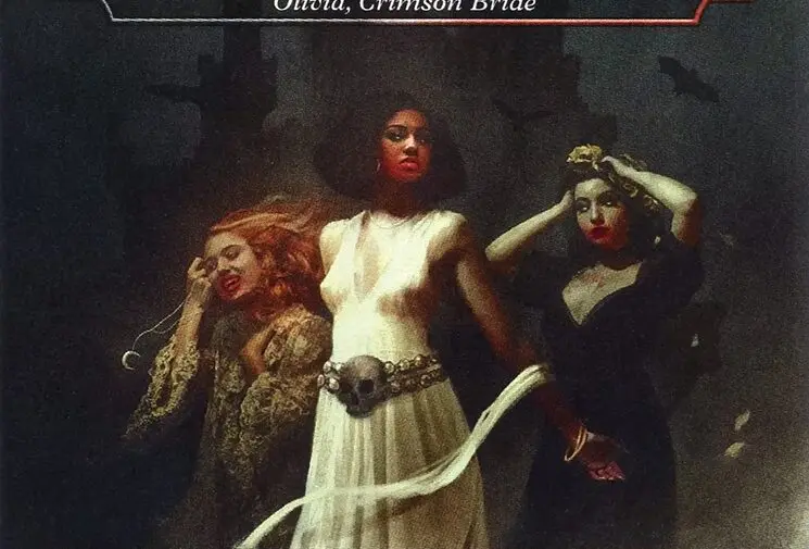 Art detail — Olivia, Crimson Bride