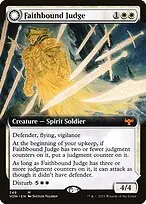 Faithbound Judge // Sinner's Judgment — Innistrad: Crimson Vow