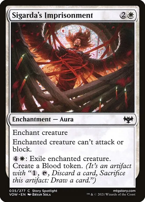 Sigarda's Imprisonment — Innistrad: Crimson Vow