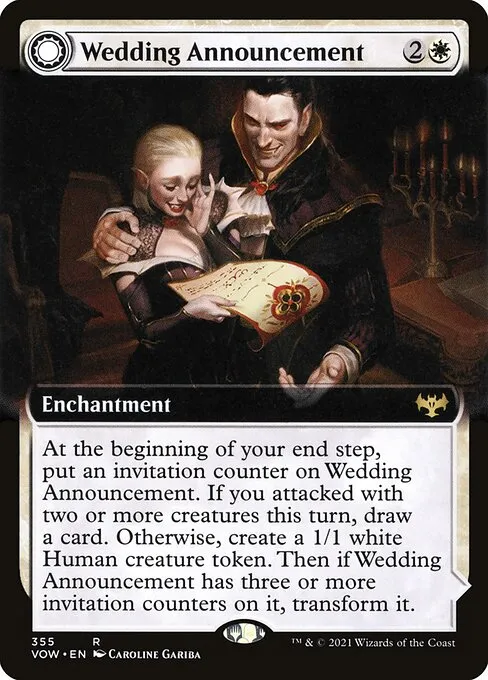 Wedding Announcement // Wedding Festivity — Innistrad: Crimson Vow
