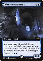 Mirrorhall Mimic // Ghastly Mimicry — Innistrad: Crimson Vow