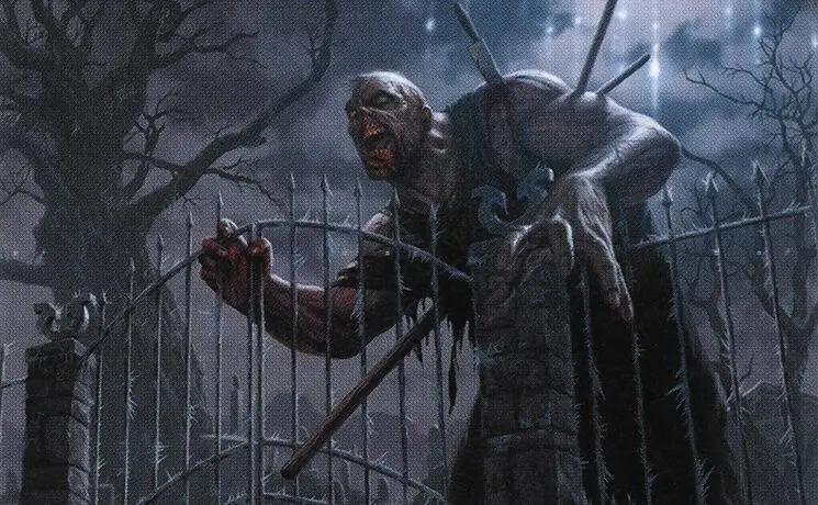 Art detail — Cemetery Desecrator