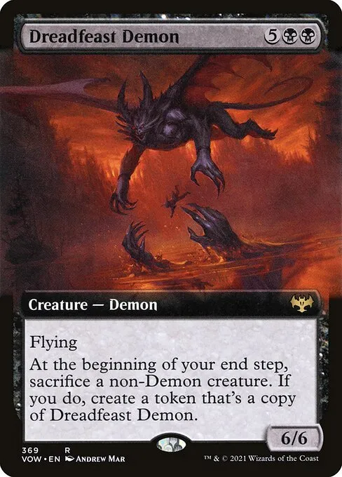 Dreadfeast Demon — Innistrad: Crimson Vow