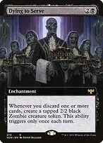 Dying to Serve — Innistrad: Crimson Vow