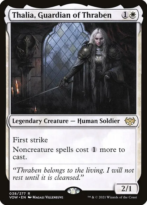 Thalia, Guardian of Thraben — Innistrad: Crimson Vow