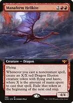 Manaform Hellkite — Innistrad: Crimson Vow