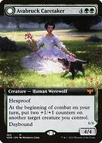 Avabruck Caretaker // Hollowhenge Huntmaster — Innistrad: Crimson Vow