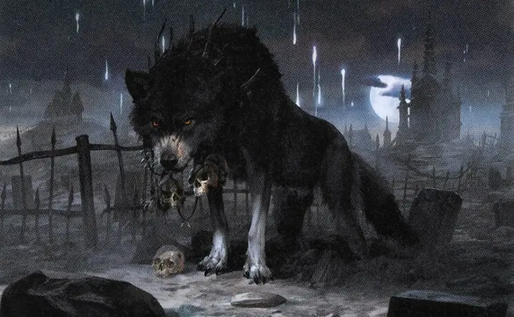 Art detail — Cemetery Prowler