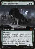 Cemetery Prowler — Innistrad: Crimson Vow