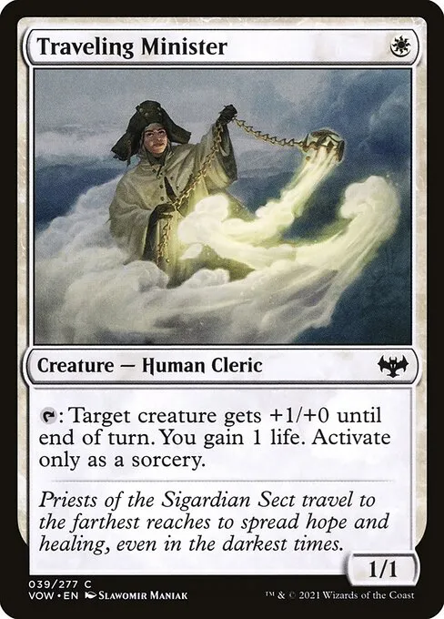 Traveling Minister — Innistrad: Crimson Vow