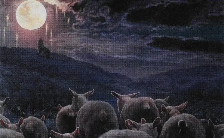 Art detail — Howling Moon