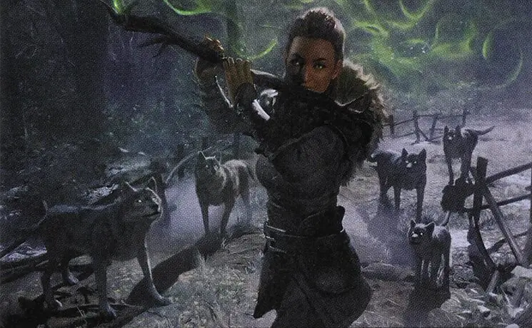 Art detail — Howlpack Piper // Wildsong Howler