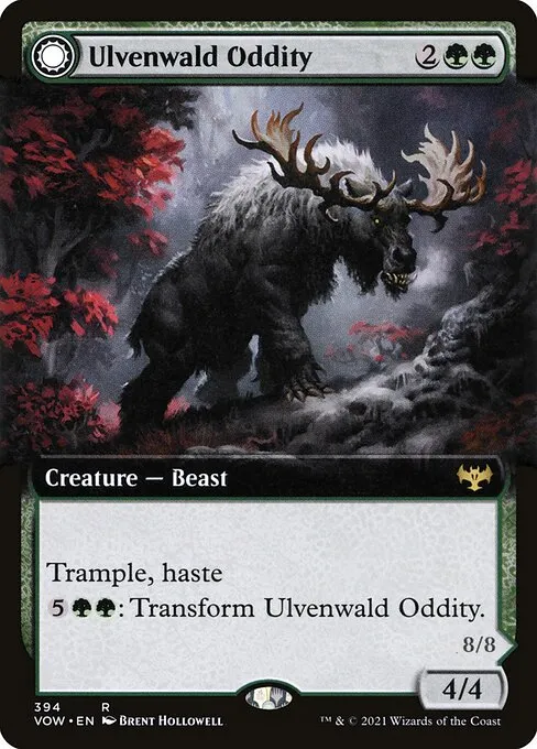 Ulvenwald Oddity // Ulvenwald Behemoth — Innistrad: Crimson Vow