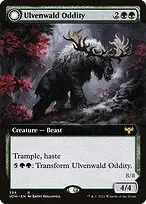 Ulvenwald Oddity // Ulvenwald Behemoth — Innistrad: Crimson Vow