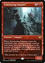 Dominating Vampire — Innistrad: Crimson Vow
