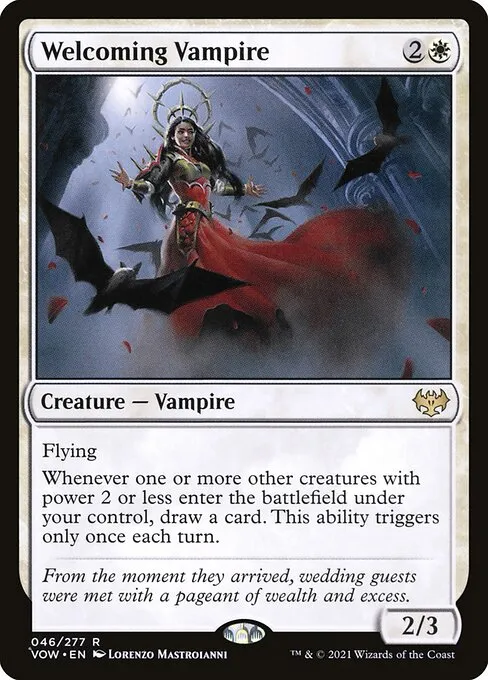 Welcoming Vampire — Innistrad: Crimson Vow
