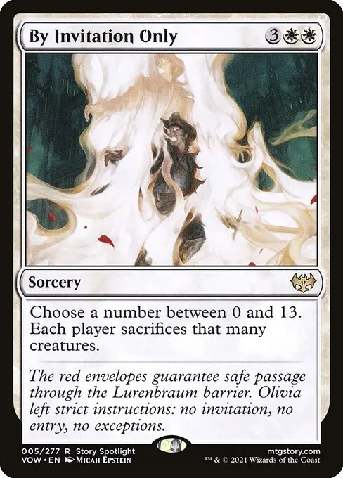 By Invitation Only — Innistrad: Crimson Vow