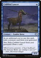 Cobbled Lancer — Innistrad: Crimson Vow