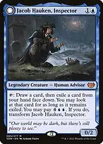 Jacob Hauken, Inspector // Hauken's Insight — Innistrad: Crimson Vow
