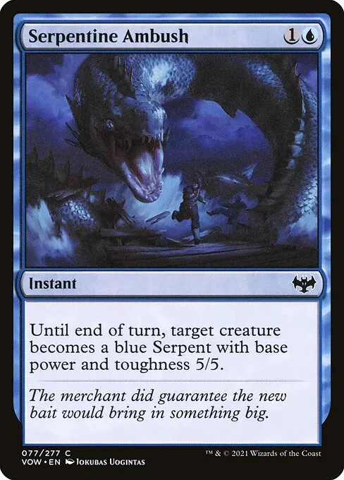 Serpentine Ambush — Innistrad: Crimson Vow