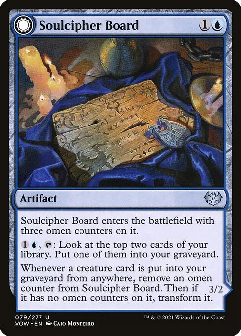 Soulcipher Board // Cipherbound Spirit — Innistrad: Crimson Vow