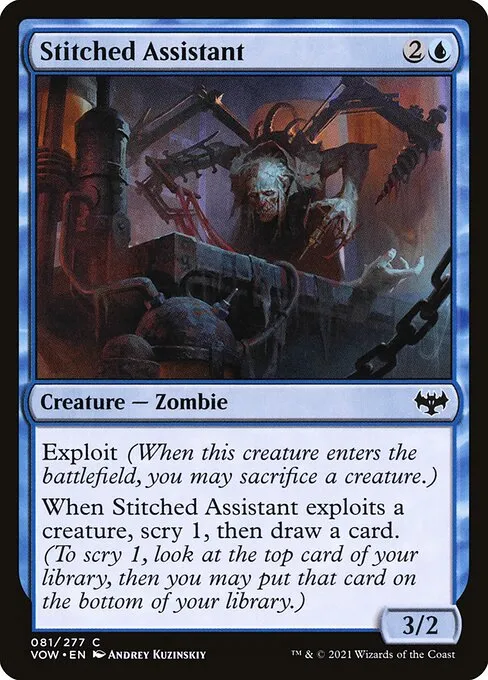Stitched Assistant — Innistrad: Crimson Vow