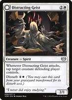 Distracting Geist // Clever Distraction — Innistrad: Crimson Vow