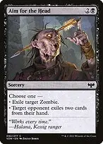 Aim for the Head — Innistrad: Crimson Vow