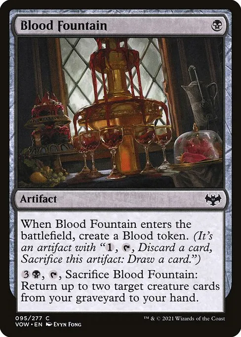Blood Fountain — Innistrad: Crimson Vow